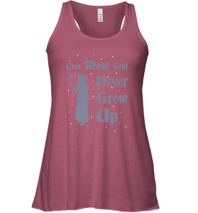 Disney Peter Pan This Mom Will Never Grow Up Women's Racerback Tank