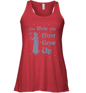 Disney Peter Pan This Mom Will Never Grow Up Women's Racerback Tank