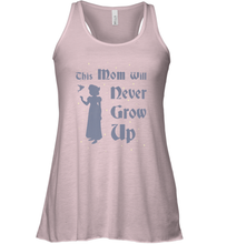 Load image into Gallery viewer, Disney Peter Pan This Mom Will Never Grow Up Women&#39;s Racerback Tank
