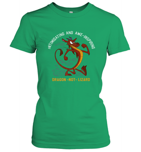 Disney Mulan Mushu Dragon Not Lizard Portrait Women's T-Shirt