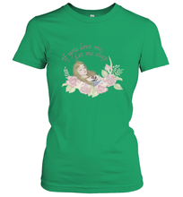 Load image into Gallery viewer, Disney Sleeping Beauty Let Me Sleep Roses Women's T-Shirt
