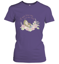Load image into Gallery viewer, Disney Sleeping Beauty Let Me Sleep Roses Women's T-Shirt
