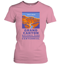Load image into Gallery viewer, Grand Canyon National Park Centennial Logo Women's T-Shirt
