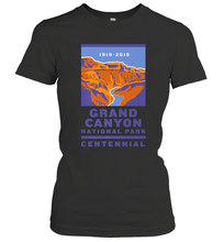 Load image into Gallery viewer, Grand Canyon National Park Centennial Logo Women's T-Shirt
