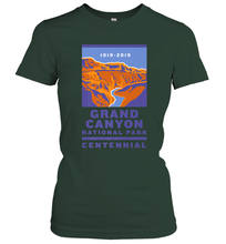 Load image into Gallery viewer, Grand Canyon National Park Centennial Logo Women's T-Shirt
