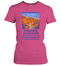 Load image into Gallery viewer, Grand Canyon National Park Centennial Logo Women's T-Shirt
