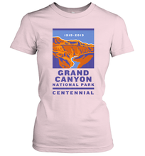 Load image into Gallery viewer, Grand Canyon National Park Centennial Logo Women's T-Shirt

