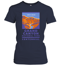 Load image into Gallery viewer, Grand Canyon National Park Centennial Logo Women's T-Shirt
