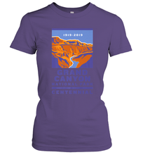 Load image into Gallery viewer, Grand Canyon National Park Centennial Logo Women's T-Shirt

