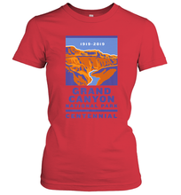 Load image into Gallery viewer, Grand Canyon National Park Centennial Logo Women's T-Shirt
