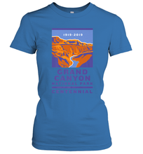 Load image into Gallery viewer, Grand Canyon National Park Centennial Logo Women's T-Shirt
