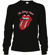 Load image into Gallery viewer, Mens The Rolling Stones Script Tongue Logo Long Sleeve T-Shirt

