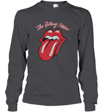 Load image into Gallery viewer, Mens The Rolling Stones Script Tongue Logo Long Sleeve T-Shirt
