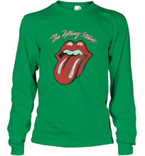 Load image into Gallery viewer, Mens The Rolling Stones Script Tongue Logo Long Sleeve T-Shirt
