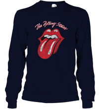 Load image into Gallery viewer, Mens The Rolling Stones Script Tongue Logo Long Sleeve T-Shirt
