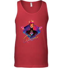 Load image into Gallery viewer, Disney Villains Evil Queen Neon 90s Rock Band Men's Tank Top
