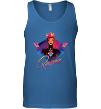 Load image into Gallery viewer, Disney Villains Evil Queen Neon 90s Rock Band Men's Tank Top

