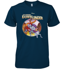Load image into Gallery viewer, Disney The Rescuers Down Under Circle Movie Logo Men's Premium T-Shirt

