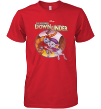 Load image into Gallery viewer, Disney The Rescuers Down Under Circle Movie Logo Men's Premium T-Shirt
