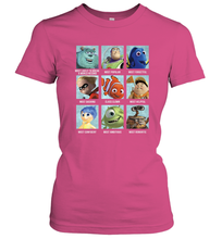 Load image into Gallery viewer, Disney Pixar Collection Character Yearbook Women&#39;s T-Shirt
