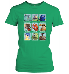 Disney Pixar Collection Character Yearbook Women's T-Shirt