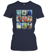 Load image into Gallery viewer, Disney Pixar Collection Character Yearbook Women&#39;s T-Shirt
