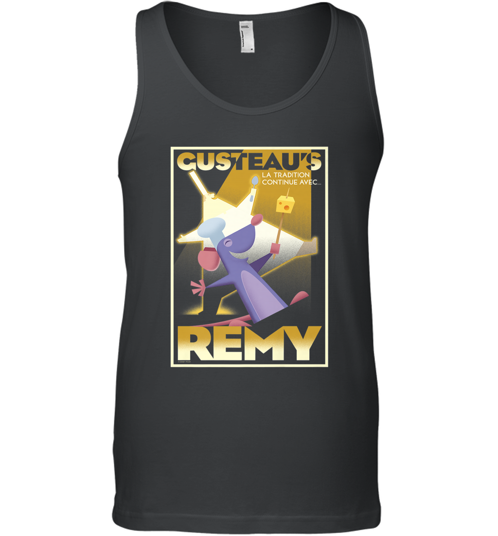 Disney Pixar Ratatouille Remy And Gusteau Poster Men's Tank Top