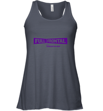 Load image into Gallery viewer, Full Frontal with Samantha Bee Purple Logo Women's Racerback Tank
