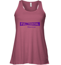 Load image into Gallery viewer, Full Frontal with Samantha Bee Purple Logo Women's Racerback Tank
