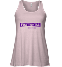 Load image into Gallery viewer, Full Frontal with Samantha Bee Purple Logo Women's Racerback Tank
