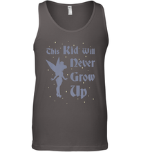 Load image into Gallery viewer, Disney Peter Pan Tinkerbell Never Grow Up Men&#39;s Tank Top
