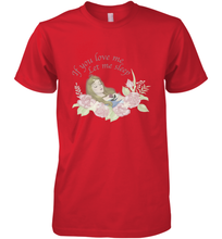 Load image into Gallery viewer, Disney Sleeping Beauty Let Me Sleep Roses Men's Premium T-Shirt
