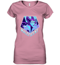 Load image into Gallery viewer, Disney Sleeping Beauty Maleficent Pop Art Women's V-Neck T-Shirt
