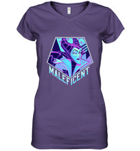 Load image into Gallery viewer, Disney Sleeping Beauty Maleficent Pop Art Women's V-Neck T-Shirt
