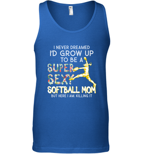 A Super Sexy Softball Mom Men's Tank Top