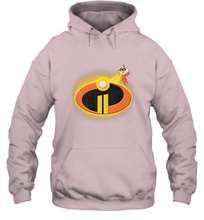 Load image into Gallery viewer, Disney Pixar Incredibles 2 Jack Jack Logo Hooded Sweatshirt
