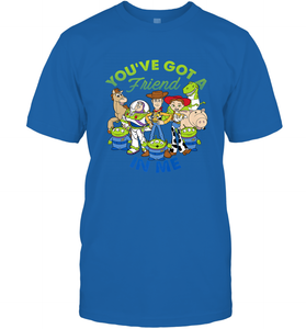 Disney Pixar Toy Story Cartoon Group Shot Men's T-Shirt