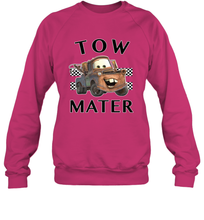 Load image into Gallery viewer, Disney Pixar Cars Tow Mater Finish Crewneck Sweatshirt
