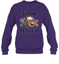 Load image into Gallery viewer, Disney Pixar Cars Tow Mater Finish Crewneck Sweatshirt
