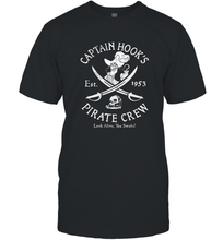 Load image into Gallery viewer, Disney Villains Captain Hook Pirate Crew Est 1953 Logo Men's T-Shirt
