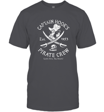 Load image into Gallery viewer, Disney Villains Captain Hook Pirate Crew Est 1953 Logo Men's T-Shirt
