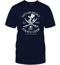 Load image into Gallery viewer, Disney Villains Captain Hook Pirate Crew Est 1953 Logo Men's T-Shirt
