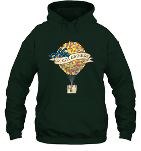 Disney Pixar Up Her Greatest Adventure House Hooded Sweatshirt