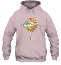 Load image into Gallery viewer, Disney Pixar Up Her Greatest Adventure House Hooded Sweatshirt
