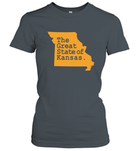 Load image into Gallery viewer, The Great State Of Kansas Women's T-Shirt
