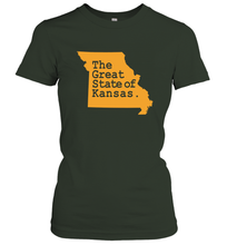 Load image into Gallery viewer, The Great State Of Kansas Women's T-Shirt
