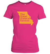 Load image into Gallery viewer, The Great State Of Kansas Women's T-Shirt
