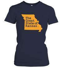 Load image into Gallery viewer, The Great State Of Kansas Women's T-Shirt
