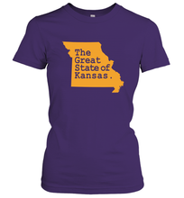 Load image into Gallery viewer, The Great State Of Kansas Women's T-Shirt
