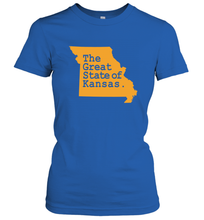 Load image into Gallery viewer, The Great State Of Kansas Women's T-Shirt
